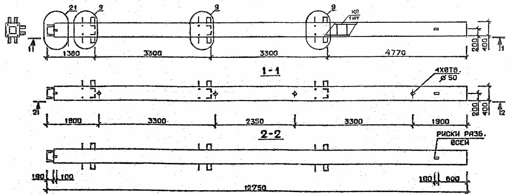 Колонна 3КН 33.128-6 Серия 1.020.1-2с/89